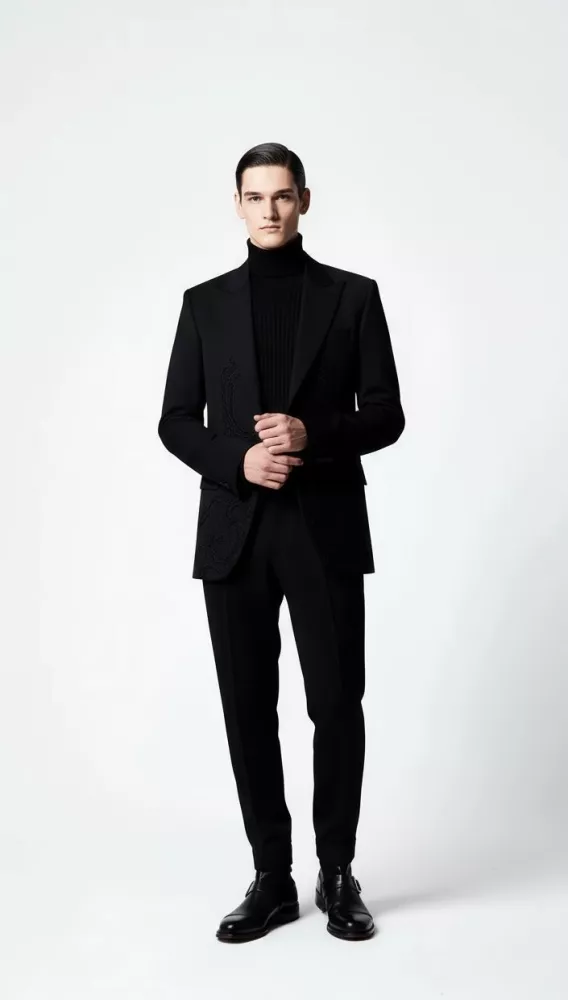 Мужской образ в стиле Total Black